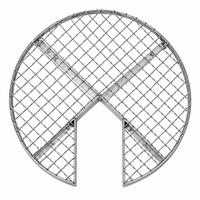 SG021 work grid Ø 670 mm manhole cover with opening (without flags)