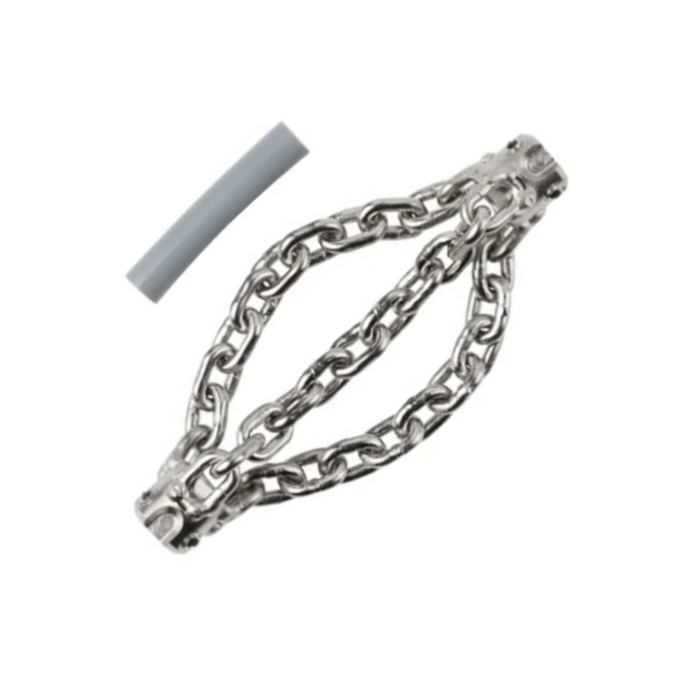 Standard-Kettenschleuder 8 mm mit 3 Glattketten für M18 HSFSM-110 mm