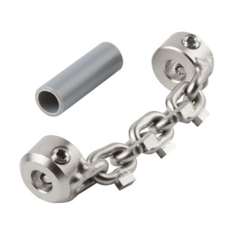 Frusta a catena in metallo duro Milwaukee, 8 mm, 1 catena (32-40 mm), HSFSM-CC3240