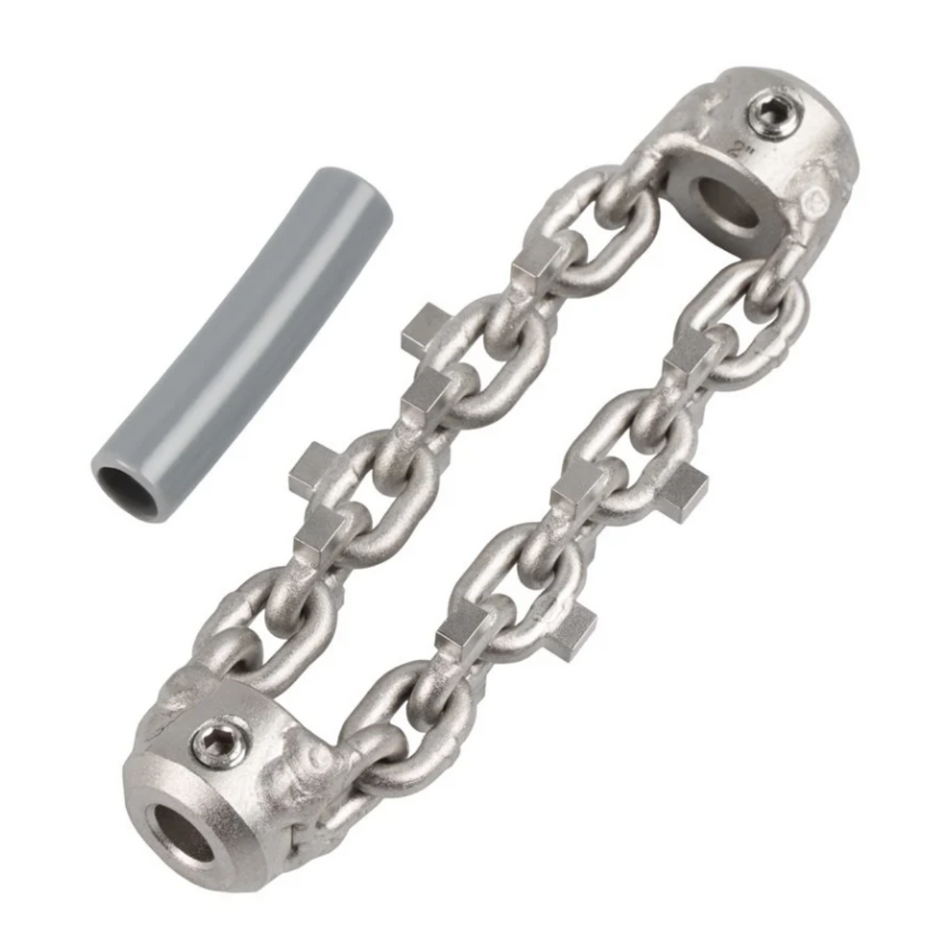 Hartmetall-Kettenschleuder 6 mm mit 2 Ketten für M12 HSFSM - Syskan - Online Shop: Abwassertechnik