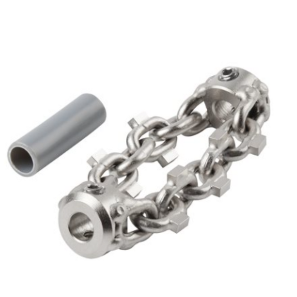 Hartmetall-Kettenschleuder 6 mm mit 2 Ketten für M12 HSFSM - Syskan - Online Shop: Abwassertechnik