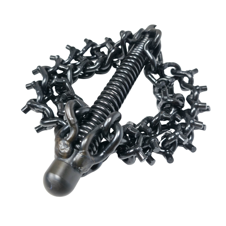 Kettenschleuder "SE" 22 mm, 4 Nockenketten, Spiralaufsatz