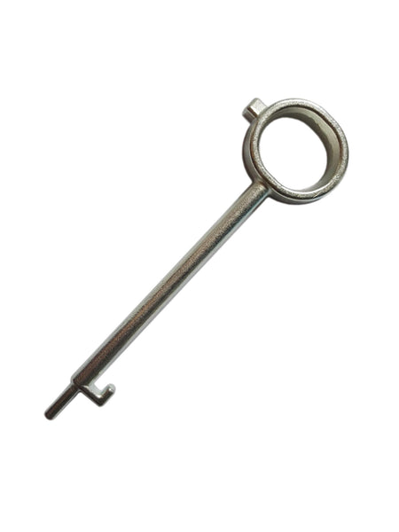 Operating and opening key for stainless steel covers