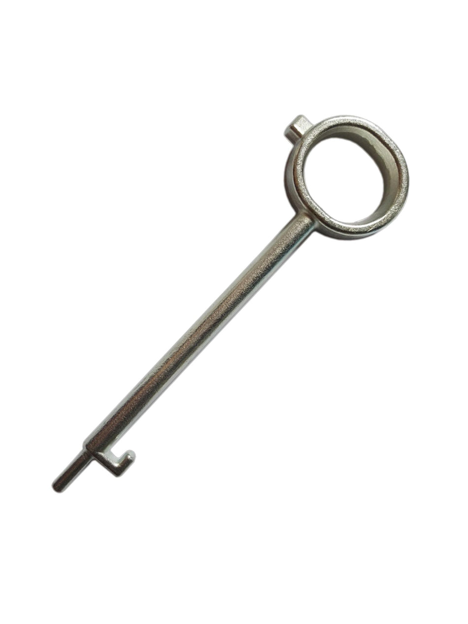 Operating and opening key for stainless steel covers
