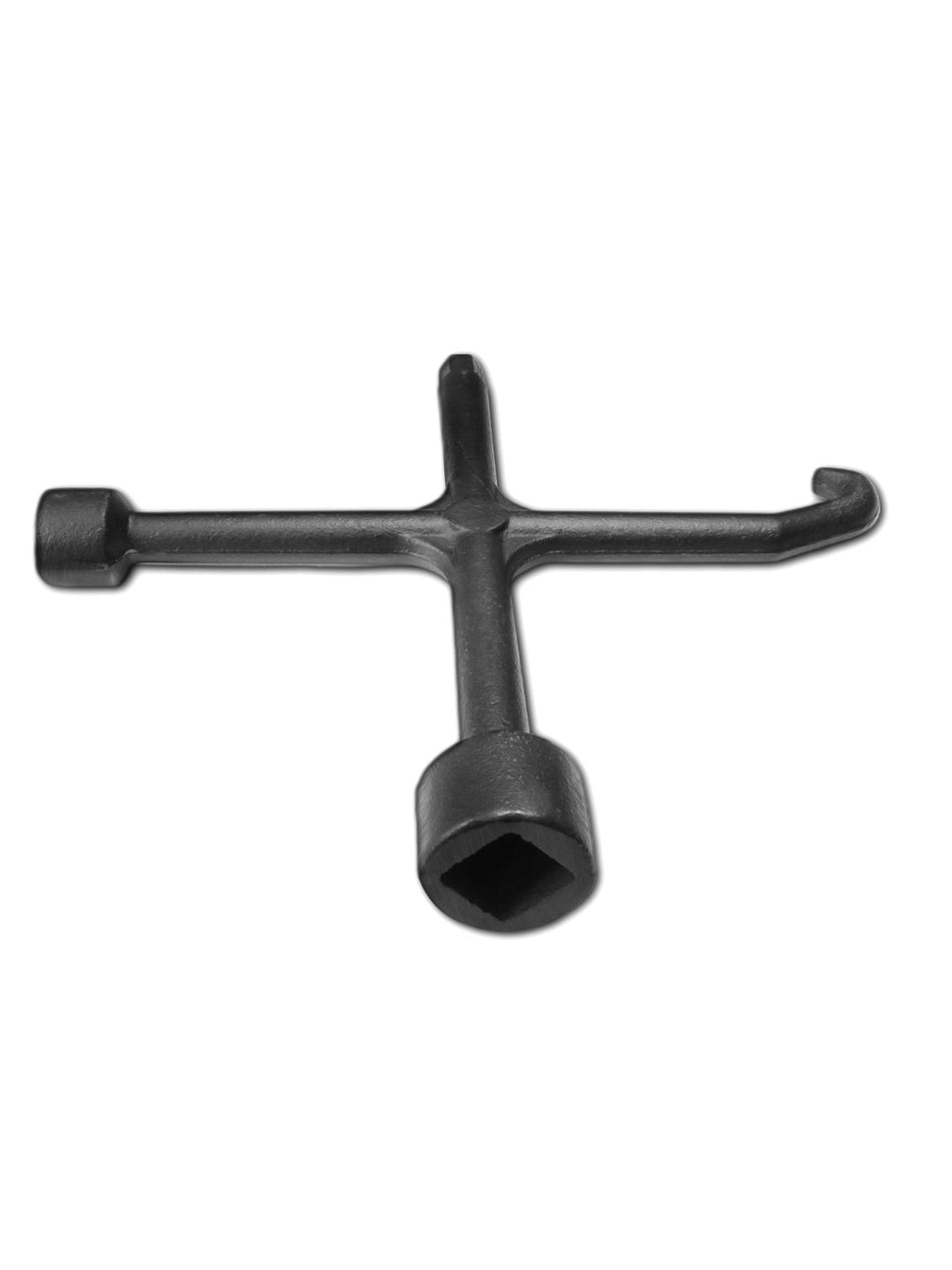 Aushebe- und Bedienungsschlüssel, 17/22, schwarz