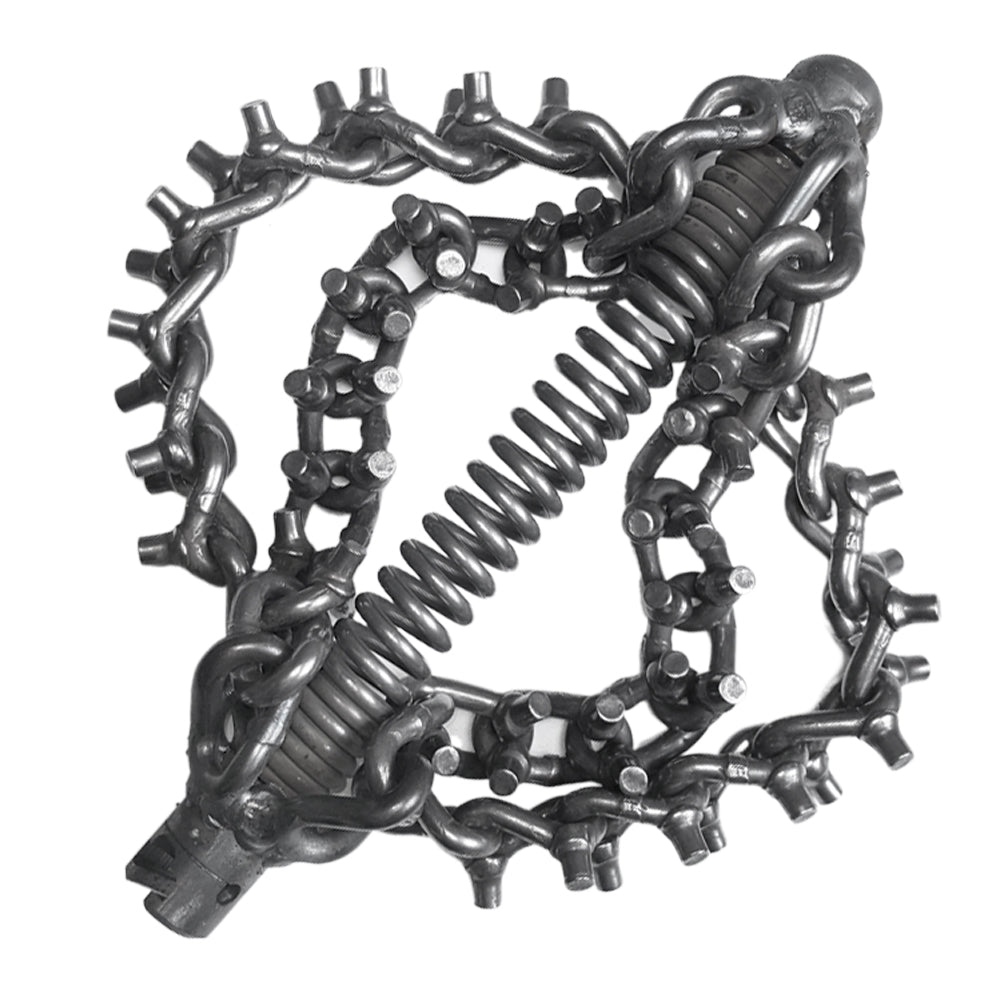 Chain flail 22 mm, 4 cam chains, spiral attachment