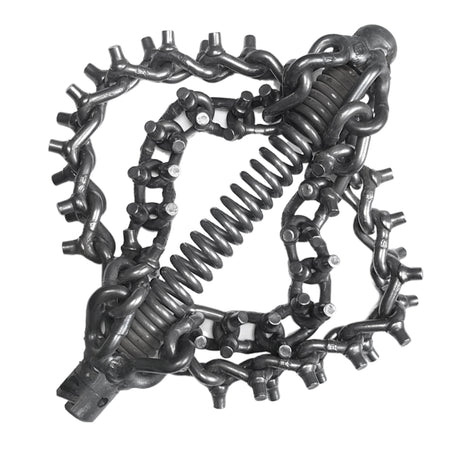 Chain flail 22 mm, 4 cam chains, spiral attachment