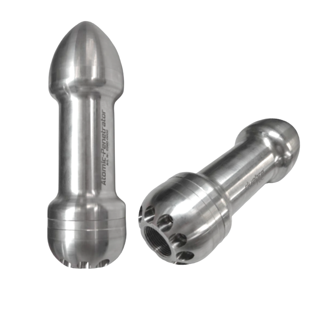 Atomic Bomb-Penetrator pull nozzle 1 1/4", cleaning nozzle with ceramic inserts
