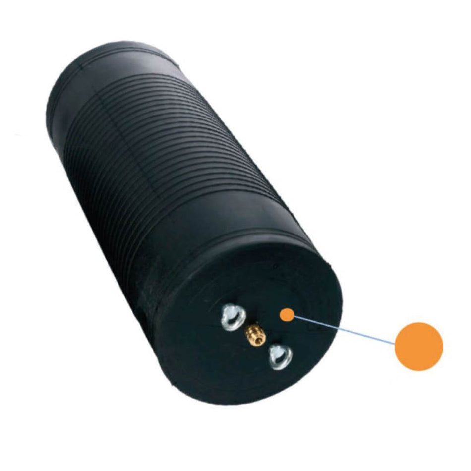 Rohr-Absperrblase Plugy DN 150-300 C (ölbeständig), 2,5 bar