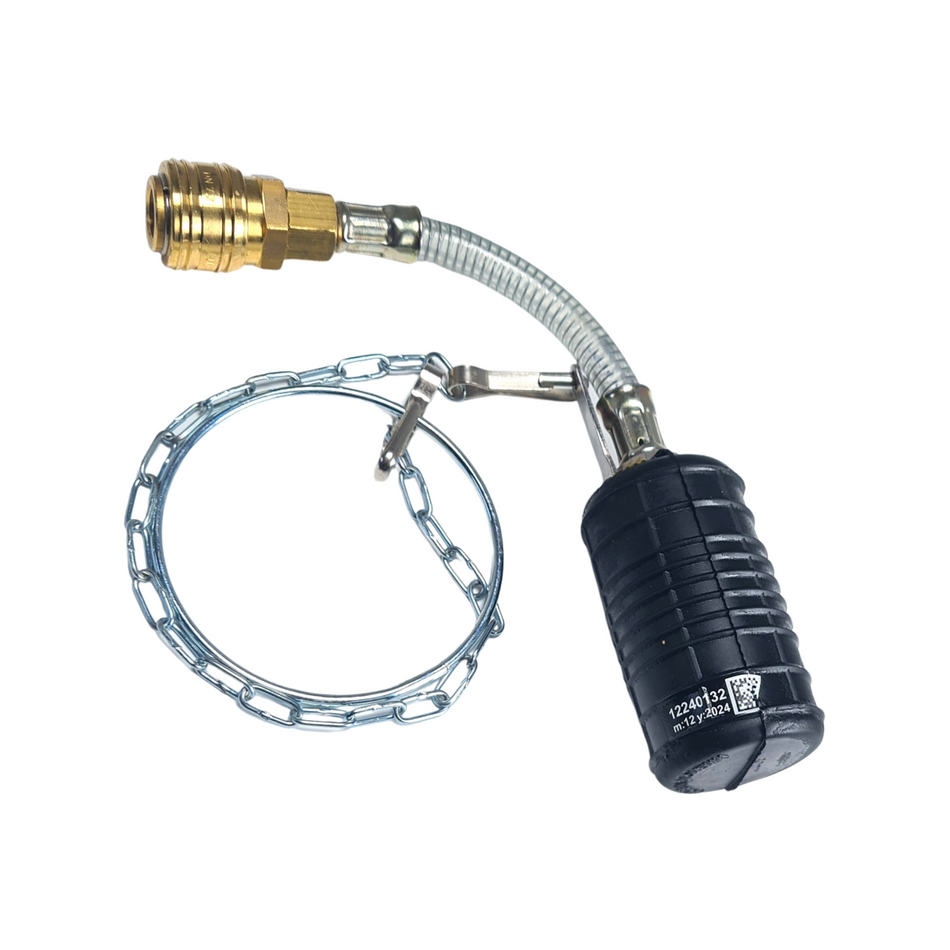 Rohr-Absperrblase Plugy Z2-3 - DN 50-75 mm, Schlauchstück und Druckluftkupplung - Syskan - Online Shop: Abwassertechnik