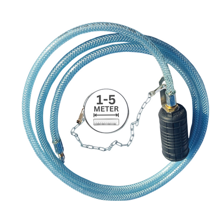 Rohr-Absperrblase Plugy Z2-3 - Reifenventil und 2 m Druckluftschlauch - Syskan - Online Shop: Abwassertechnik