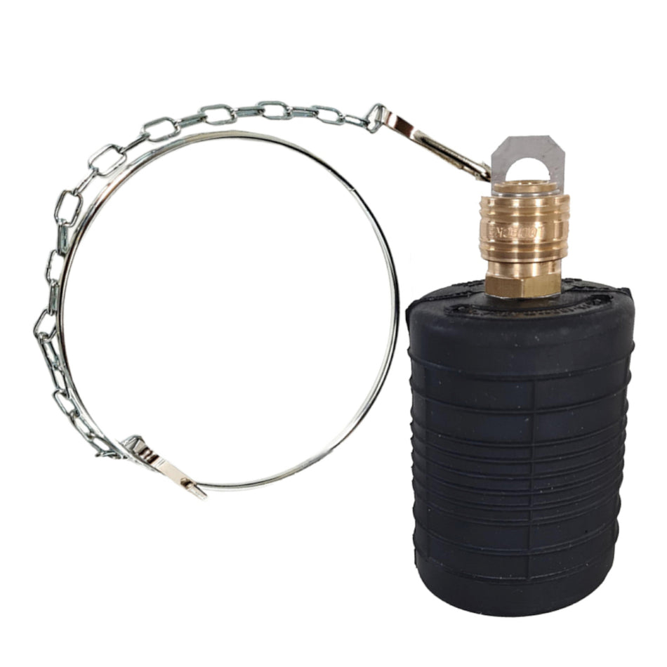 Rohr-Absperrblase Plugy Z3-4 DN 75-100 mit Druckluftkupplung
