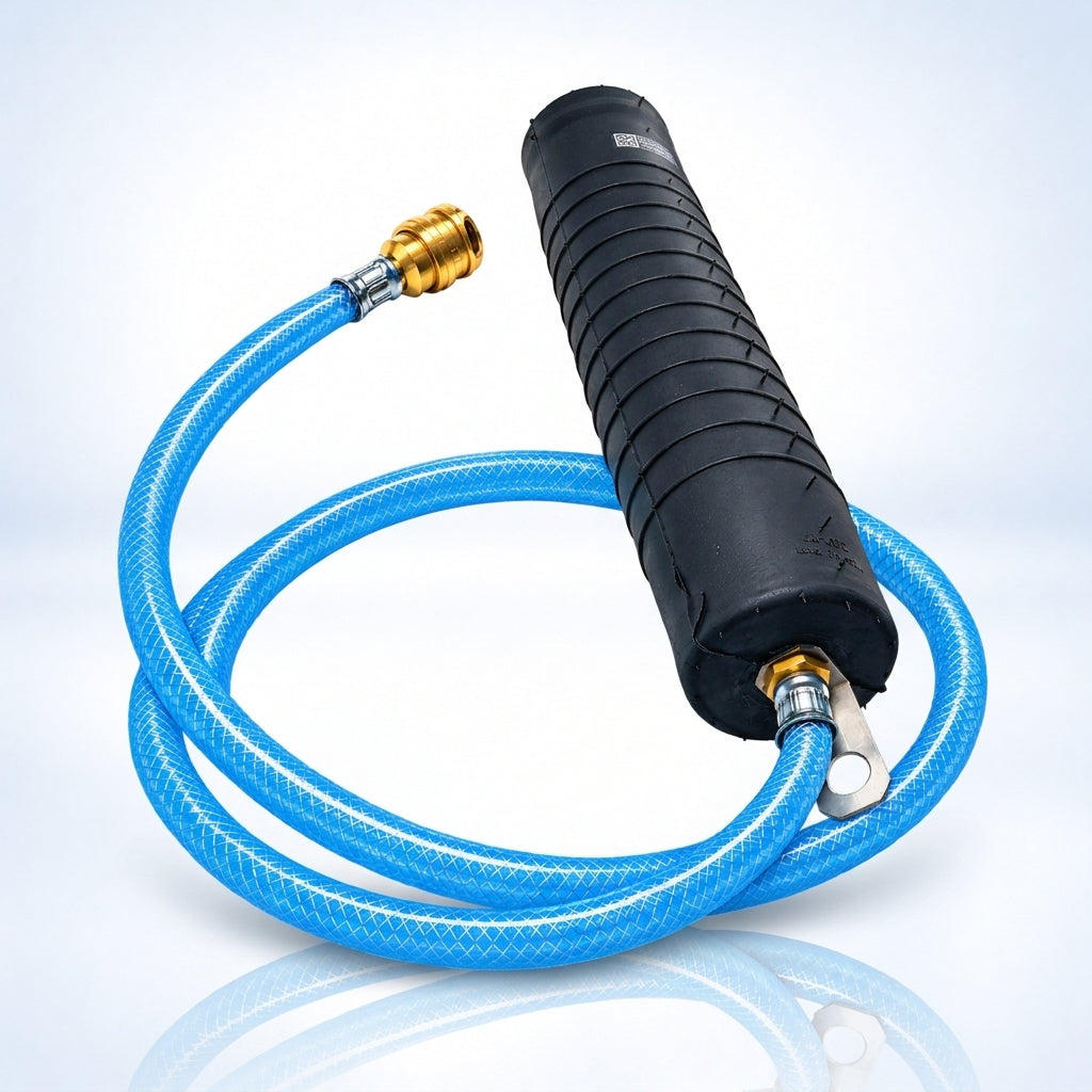 Rohr-Absperrblase Plugy DN 70-150 (2,5 bar) mit 1-5 m Druckluftschlauch