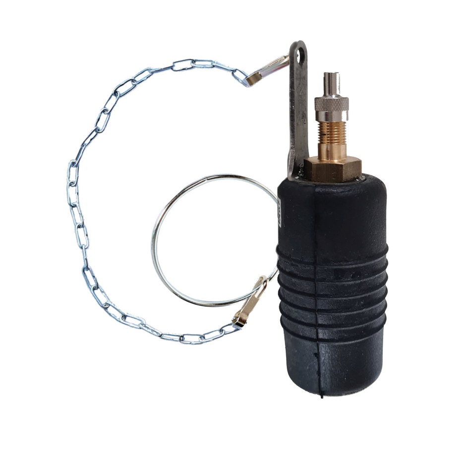 Rohr-Absperrblase Plugy Z1 1/2 DN 33-40 mit Reifenventil - Syskan - Online Shop: Abwassertechnik