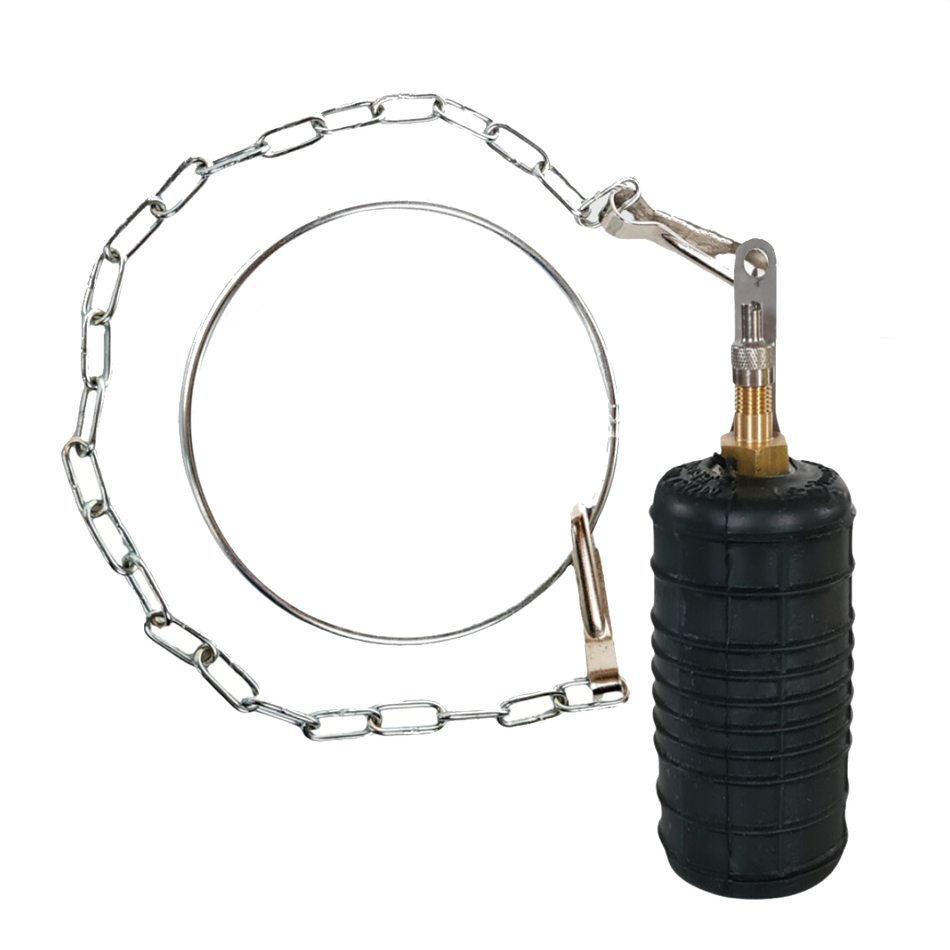 Vessie d'arrêt de tuyau Plugy Z2-3 DN 50-75 avec valve de pneu