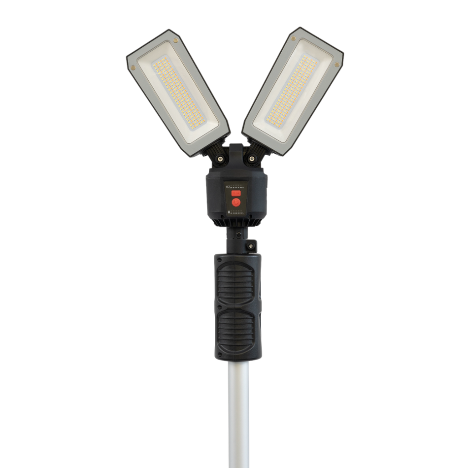 Acculux WL 6000 LED ausziehbarer Arbeitsstrahler, mit Ladegerät