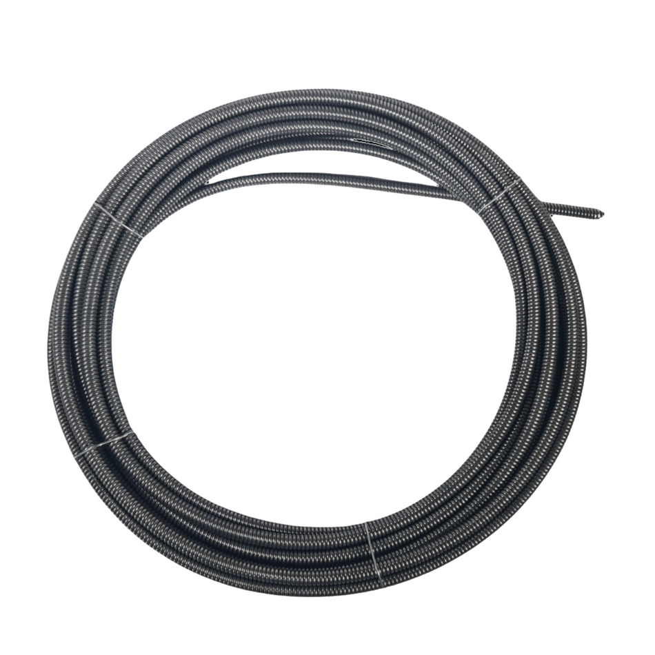 Adapter-Spirale, 8 mm x 7,5 m lang ohne Kern, Rohrreinigungsspirale