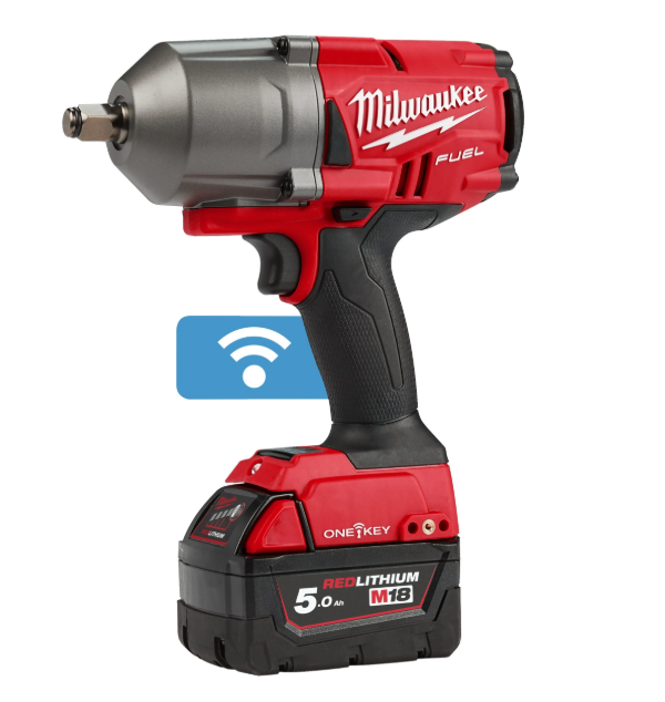 Milwaukee M18 FUEL ONE-KEY 1/2" Akku-Schlagschrauber mit Sprengring ONEFHIWF12-502X