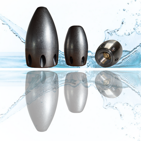 Aquadrill (Twister nozzle) 1/2" with pre-jet Ø 1,2 mm, cleaning nozzle with ceramic inserts