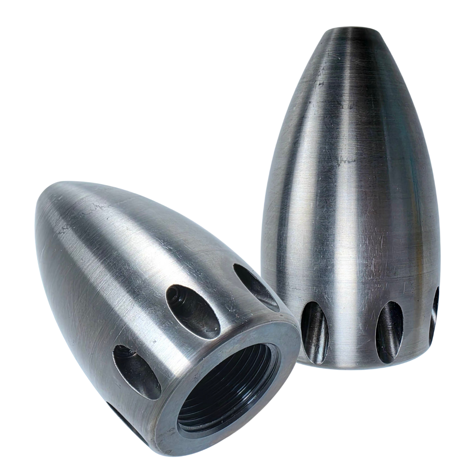 Aquadrill (Twister-Düse) 1", Vorstrahl Ø 2,1 mm, Kanalreinigungsdüse