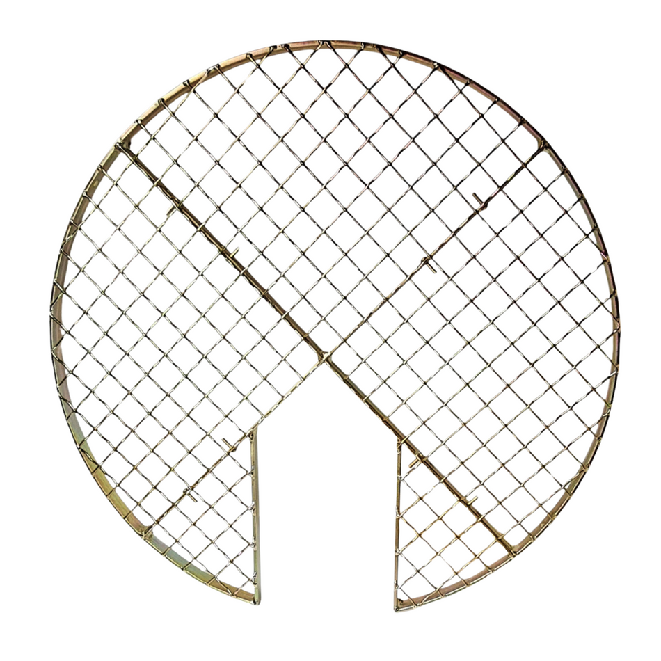 Arbeitsgitter SG021 Ø 670 mm Schachtabdeckung mit Aussparung (ohne Fahnen)