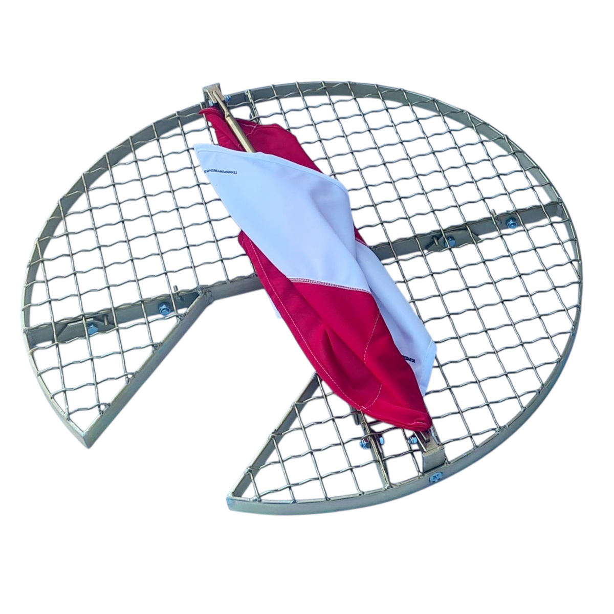 Arbeitsgitter SG020 Ø 1040 mm - Sondergröße - Schachtabdeckung mit Aussparung