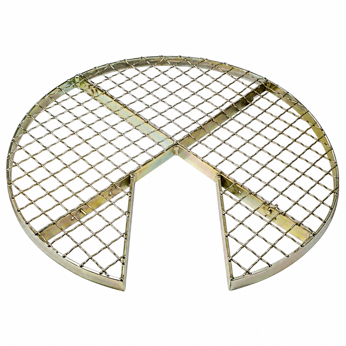 SG021 work grid Ø 670 mm manhole cover with opening (without flags)