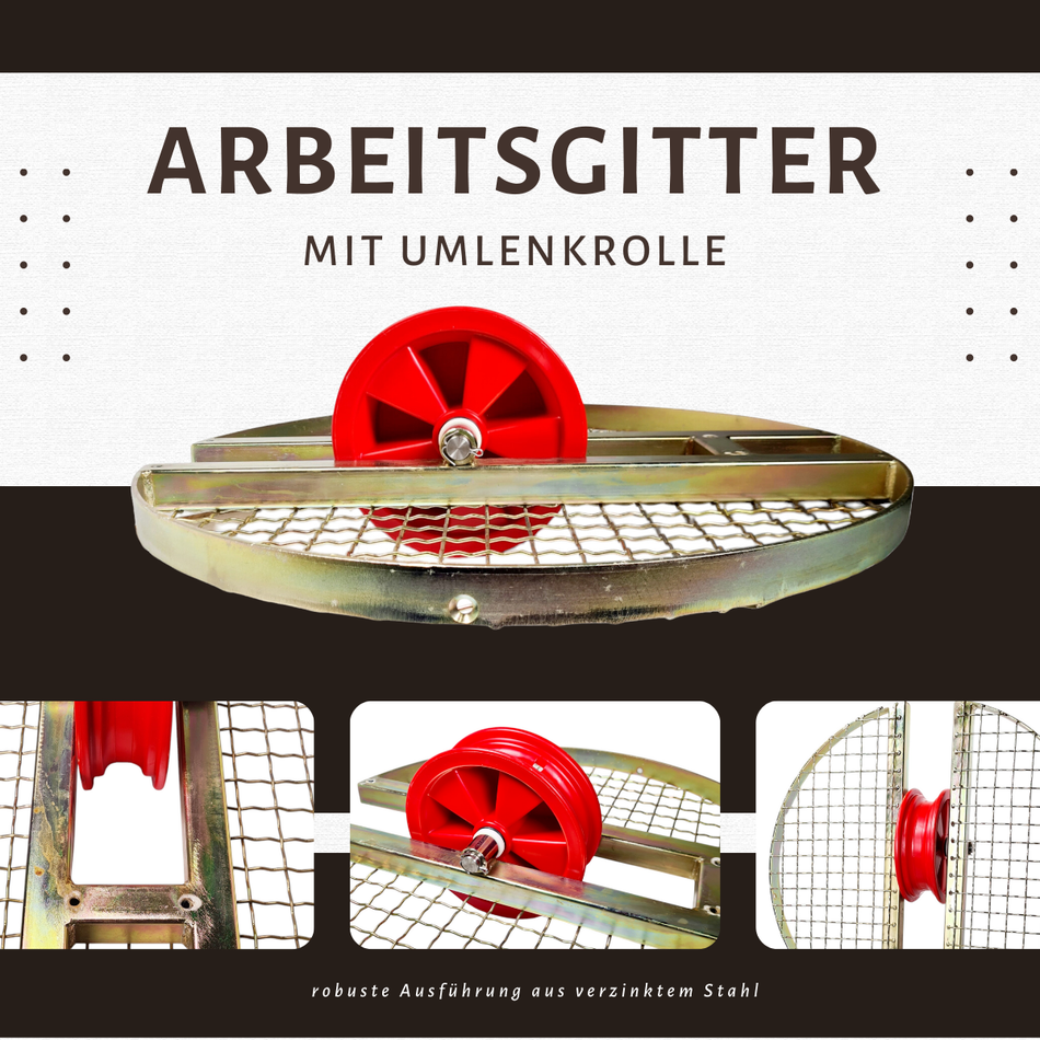 Schachtgitter-UR SG011 Ø 880 mm, ohne Gestänge und ohne Fahnen - Sondergröße -