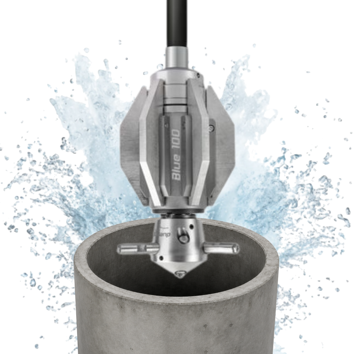 Blue 100 Schachtreinigungdüse 3/4", Rotierdüse