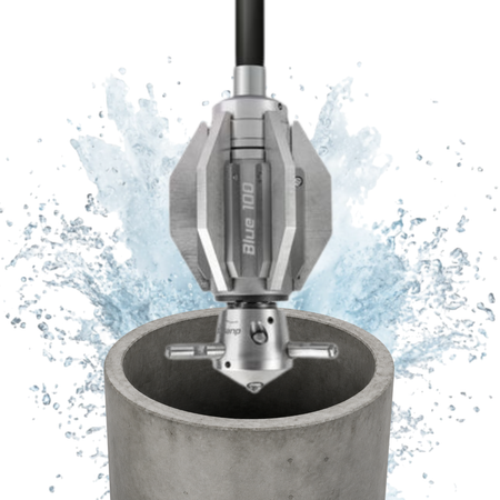 Blue 100 Schachtreinigungdüse 3/4", Rotierdüse