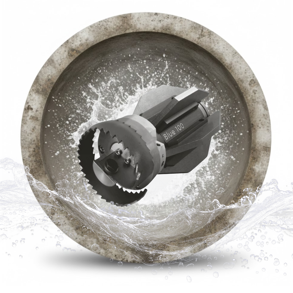 Blue 100 Rotierdüse Sägeerweiterung 1", Rotationsdüse