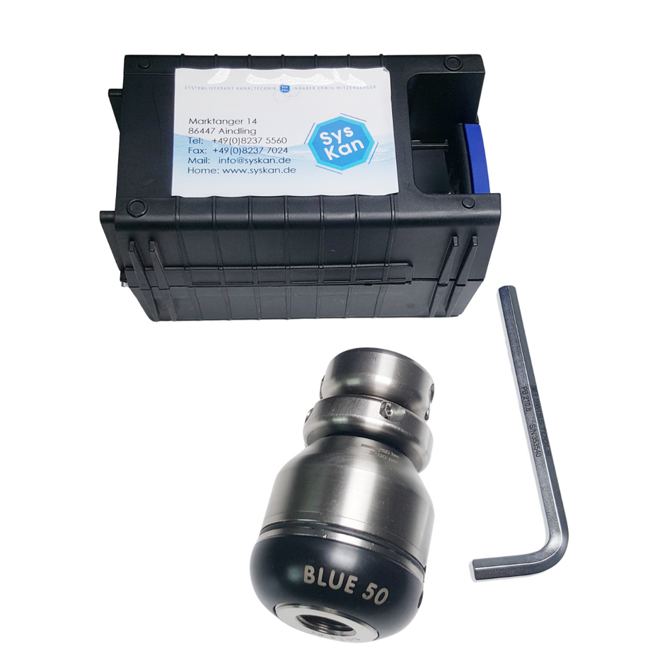 Blue 50 Schachtreinigungsdüse 1/2", Rotierdüse