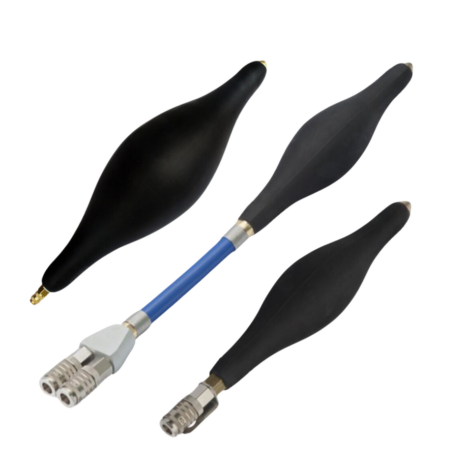 Bouchon de tuyau elliptique Plugy G3 - DN 100-160, bouchon traversant