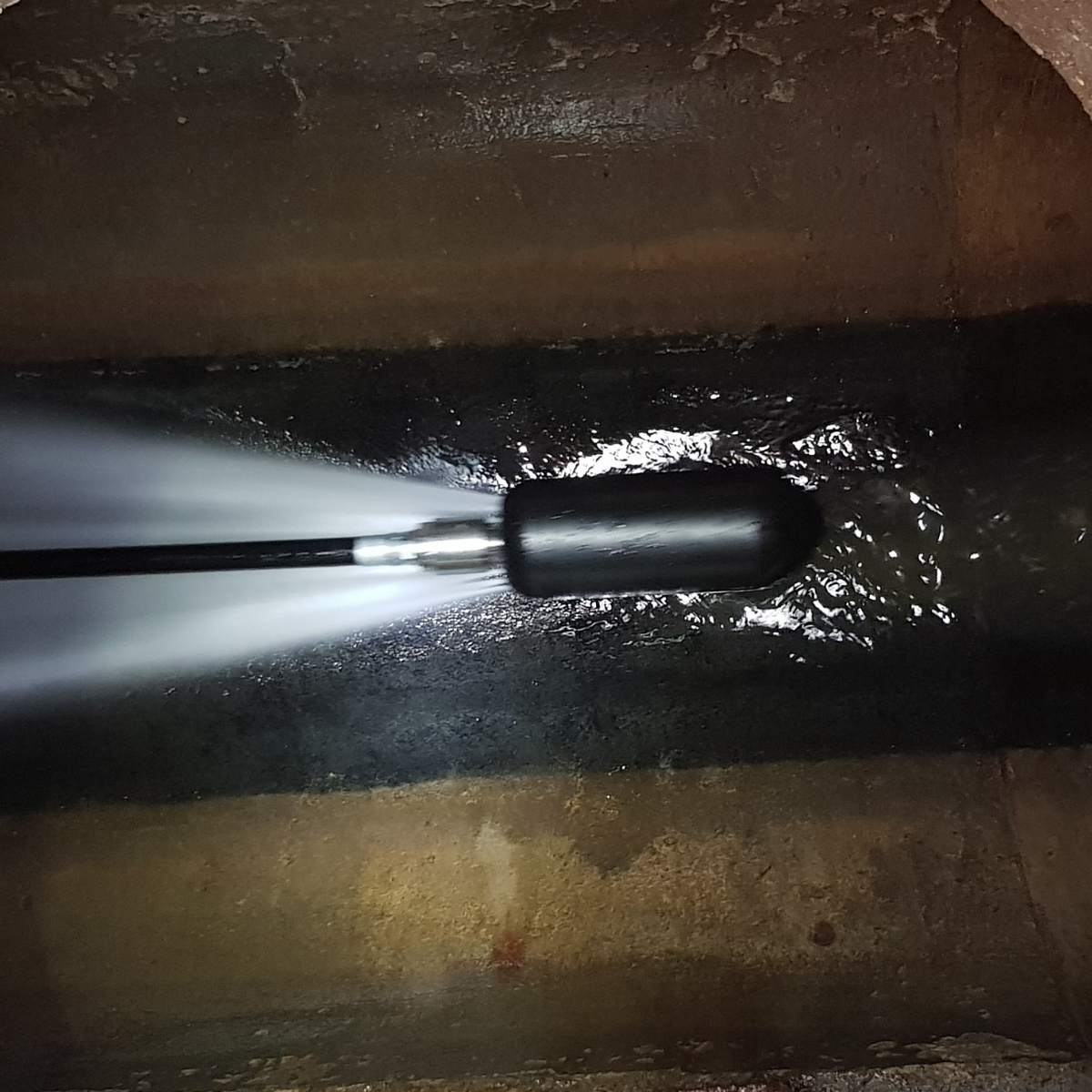 Bullbomb 1", cleaning nozzle with ceramic inserts