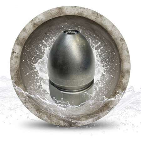 Cleaner 1", Reinigungsdüse mit Keramikeinsätzen