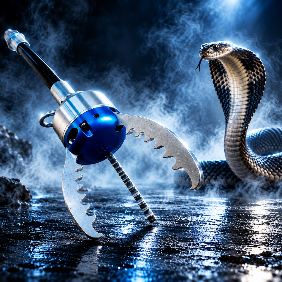 Pneumatischer Greifer "Cobra-Catcher"