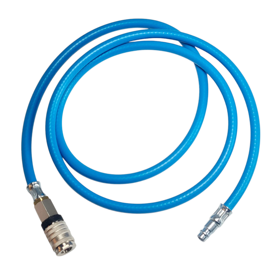 Druckluftschlauch 1,5 m - 20 m NW 9 mit Sicherungskupplung NW 7,8 mm