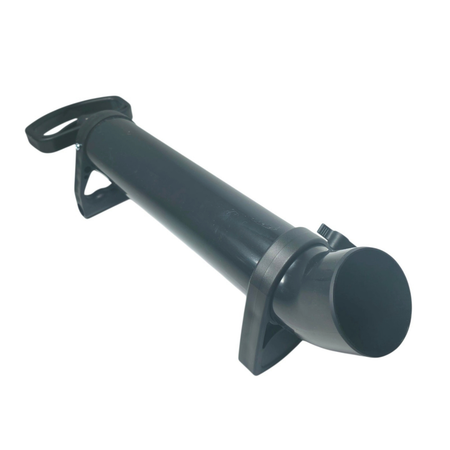 Suction-pressure drain cleaner with three adapters