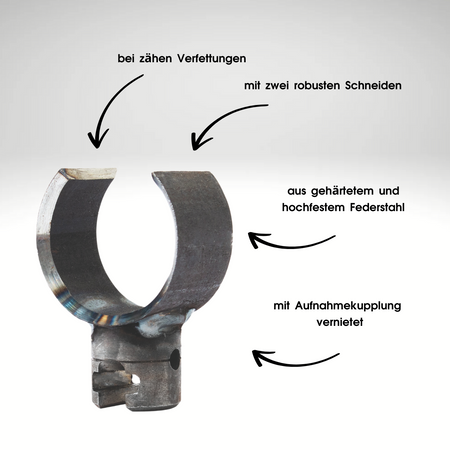 Fettgabel 16 mm Kupplung x Ø 55 mm