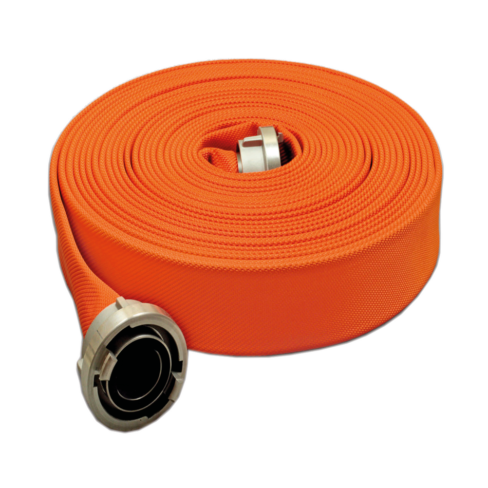 Wasserbefüllschlauch signalorange, 5 m, Feuerwehrschlauch Storz C