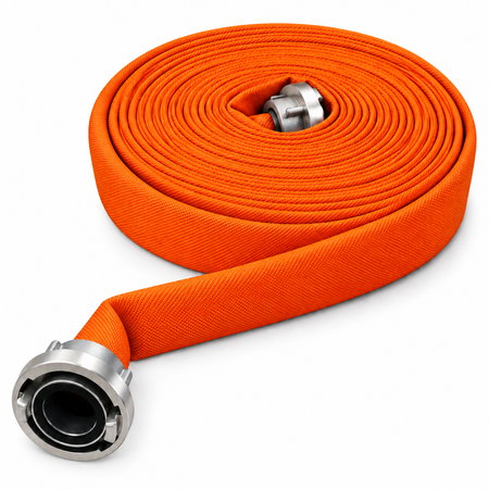Wasserbefüllschlauch - Feuerwehrschlauch signalorange