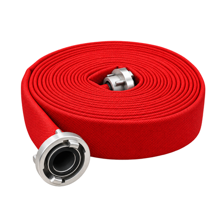 Wasserbefüllschlauch - Feuerwehrschlauch signalrot