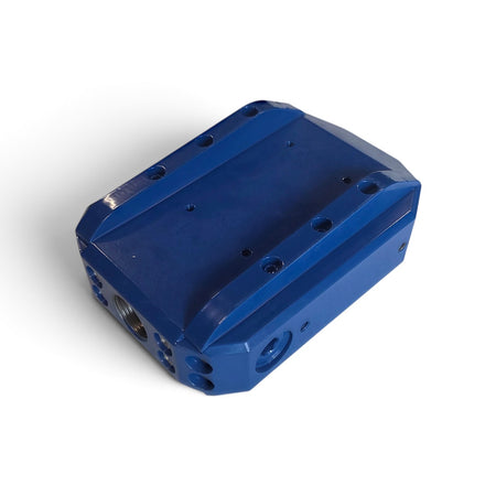 Flounder 1", sole cleaner, flat-body nozzle with 8 ceramic inserts