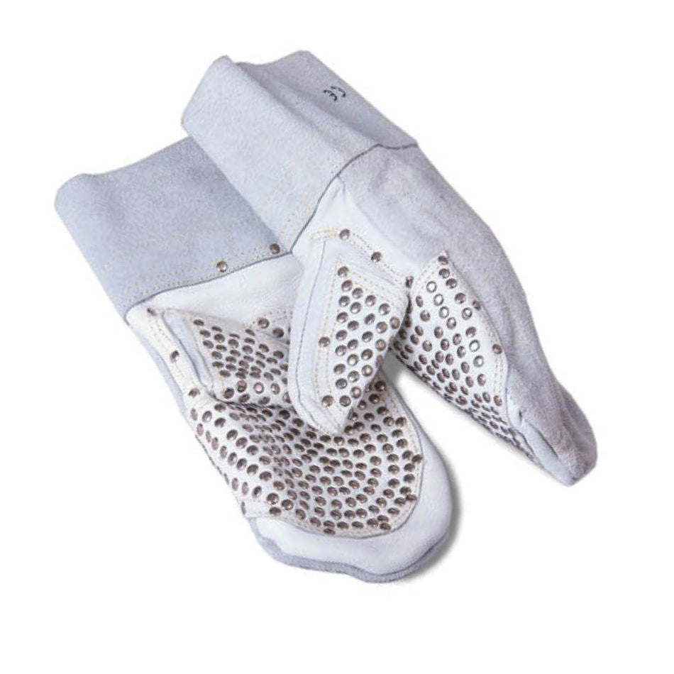 Führungshandschuhe mit Nietenbesatz, (Paar) Arbeitshandschuh