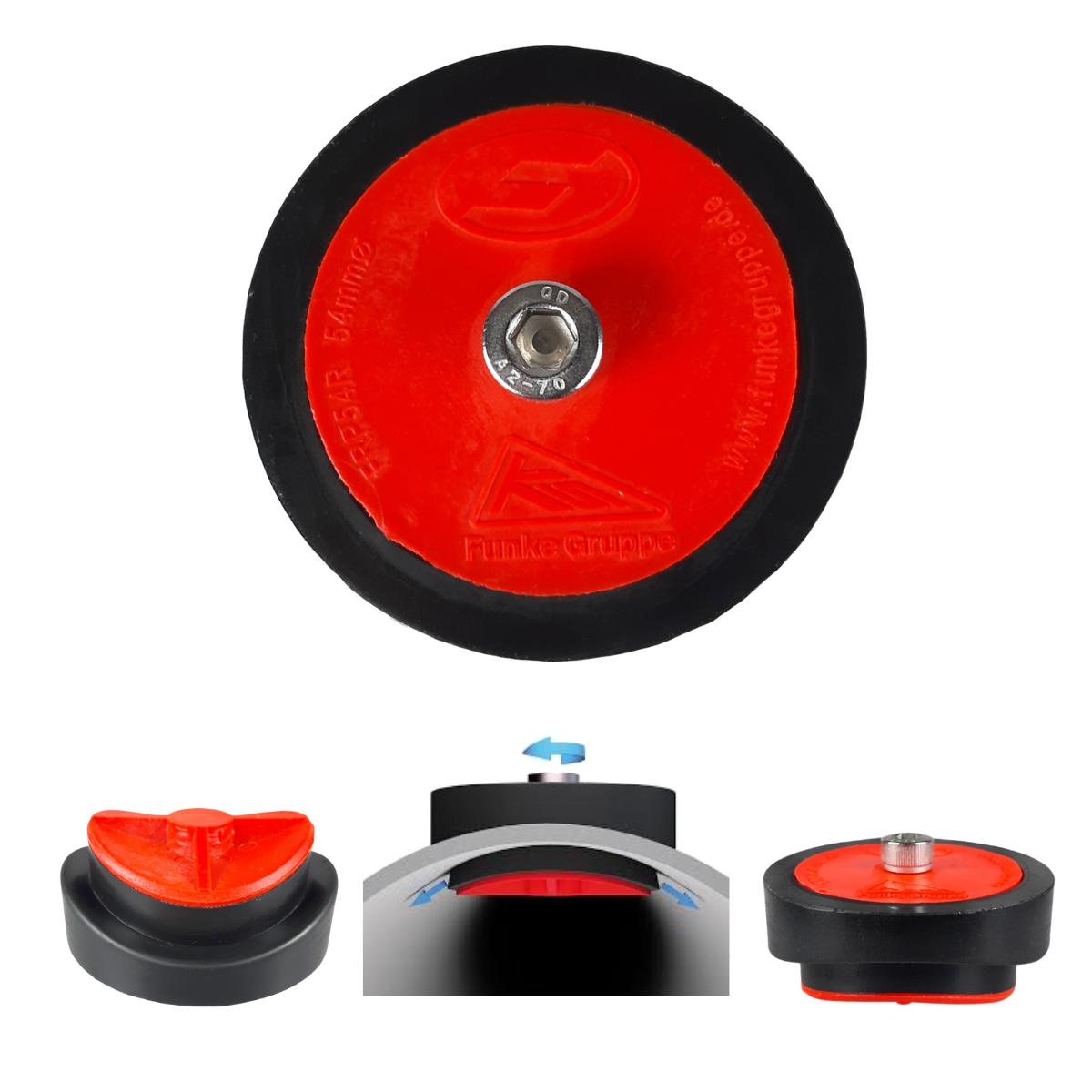 Rohrpflaster Durchmesser 54 mm - 10er Set, als Reparaturverschluss - Syskan - Online Shop: Abwassertechnik