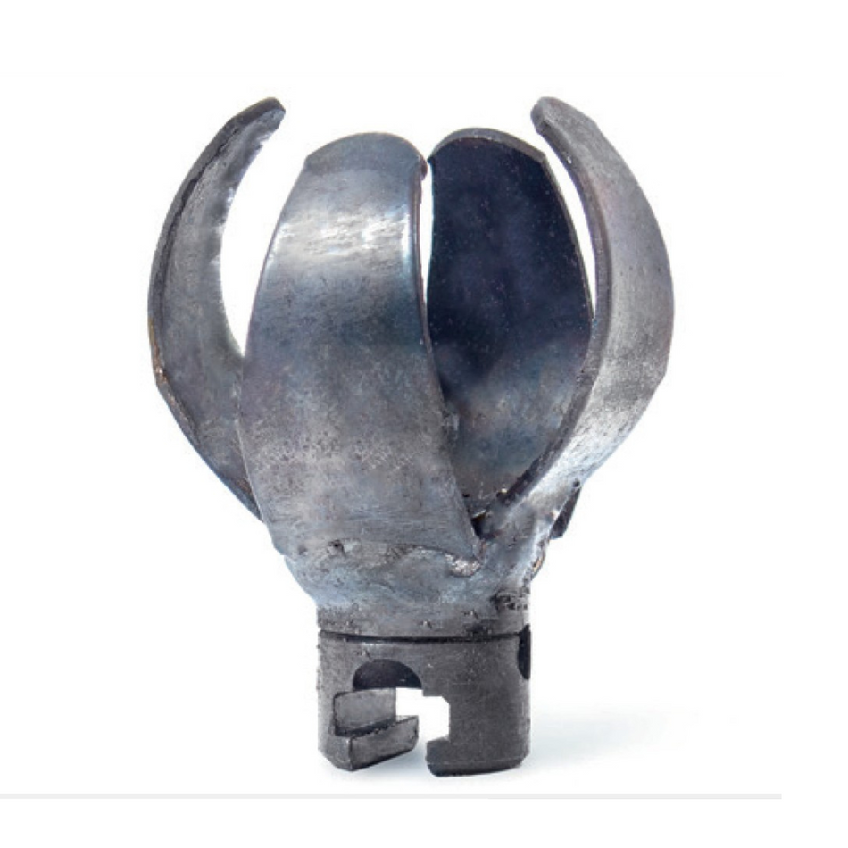 Gabelschneidkopf mit 16er Kuppl. 2 Gabeln - Syskan - Online Shop: Abwassertechnik