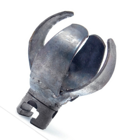 Fork cutting head 16 mm coupling, 2 forks