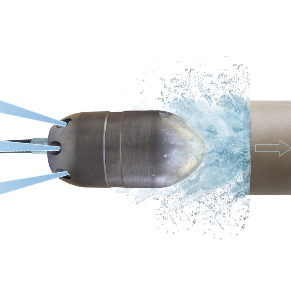 Granatbombe 3/4" GB075, Reinigungsdüse ExLJ