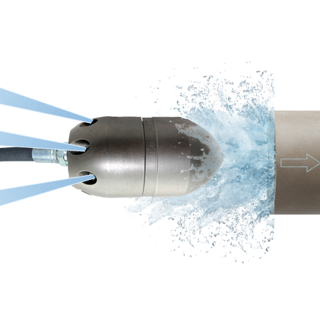 Grenade nozzle 1" GB100L, ExLJ cleaning nozzle