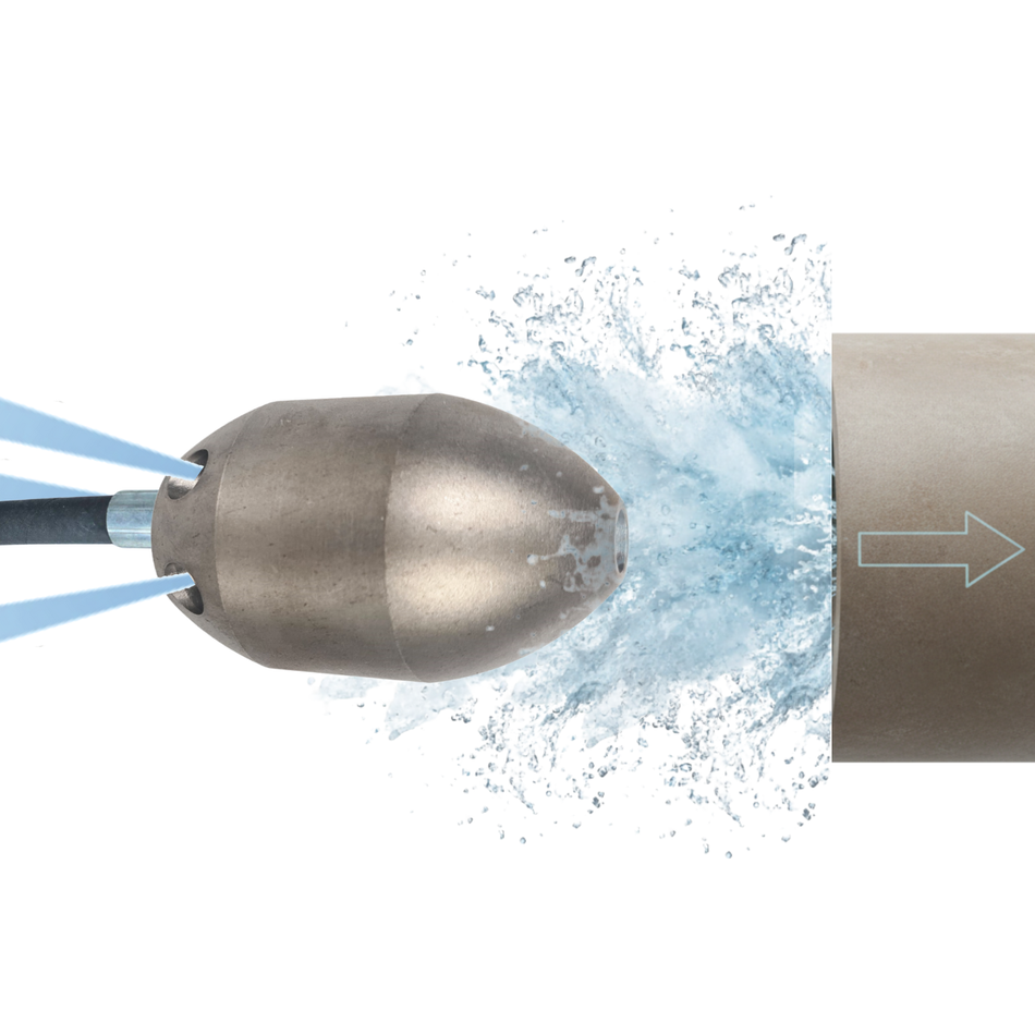 Granatbombe 1/2" GB050, Reinigungsdüse ExLJ